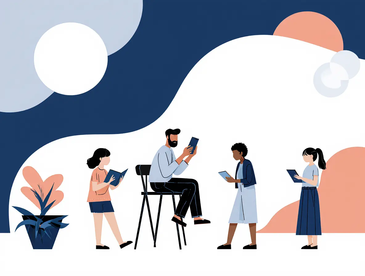 Collaborative team reviewing Bevyl edits together.